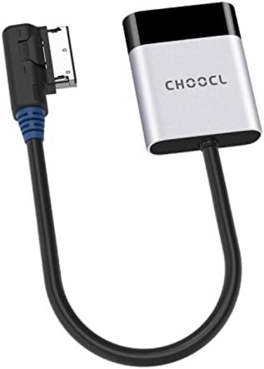 CHOOCL Bluetooth 5. 0 aptX-HD Car Adapter Compatible for Audi MMI 3G AMI Music Interface,Audi Symphony,Audi Concert,Mercedes Media Interface and Volkswagen MDI Connector(A1-3000A.