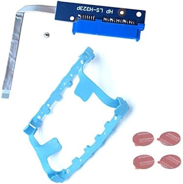 JUTOSHUR 2. 5inch HDD SSD Hard Drive Connector Cable Board Compatible for HP Laptop 15-dw 15s-dy 15s-du 15s-dr 15s-gr,250G8 255G8 256G8 /250 G9 255G9 Replace LS-H323P.