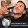 LEPONIX Shaving Kit for Men, Include Safety Razor, Sandalwood Shaving Cream, Mens aftershave, Pre Shave Oil, Shaving Brush and Bowl, Shaving Apron Bib -Unique Gifts for Men Him Stocking Stuffers.