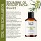Everyday Beauty Helping You Feel Beautiful Inside And Out Squalane Oil - 100% PureNatural Plant Derived Facial Oil 2 Fl Oz - Cold Pressed and Unrefined Premium Grade Multipurpose Moisturizing Oil for
