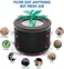 فلتر بديل من نوع HEPA الحقيقي H13 من Flintar، متوافق مع جهاز تنقية الهواء TaoTronics TT-AP001 وجهاز تنقية الهواء VAVA VA-EE014، مجموعة فلاتر HEPA الحقيقية من الدرجة H13 وفلاتر الكربون النشط 3 في 1، عب