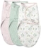 Swaddleme Easy Change Swaddle(Peekaboo Panda- Size Small/Medium, 0-3 Months, Pack Of 3.