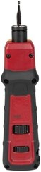 Klein Tools Impact Punchdown Tool, 66/110 Blade, Spring-Loaded, MIM with Bayonet-Style, Twist-and-Lock Socket, Data Punchdown VDV427-300.