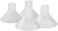 BeauGen Breast Pump Cushion &ndash; Soft Stretchy Clear Plastic Insert for Flange Comfort, Fit - Breastfeeding Essential - BPA Free, Food Safe &ndash; Fits 21mm, 22mm, 23mm, 24mm, 25mm, 26mm, 27mm, 28mm (2 Pair.