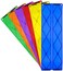 PicassoTiles 6 Piece Race Track Ramp Magnetic Building Block Set Magnet Tiles Construction Toy STEM Learning Kit Education Playset Playboard Pretend Play Stacking Blocks Child Brain Development PTR06.