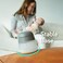 NANOB&Eacute;B&Eacute; Nanobebe Flexy Silicone Baby Bottles, Anti-Colic, Natural Feel, Non-Collapsing Nipple, Non-Tip Stable Base, Easy To Clean - 3-Pack, Teal, 9 Oz.