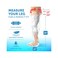 Mighty-X Adult's Reusable Waterproof Cast Thigh Covers (Pack of 2.