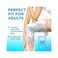 Mighty-X Adult's Reusable Waterproof Cast Thigh Covers (Pack of 2.