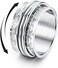 Magitaco Stainless Steel Spinner Rings Fidget Band Rings Moon Star Flower Butterfly Anxiety Rings for Women Men.