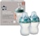 Tommee Tippee Flexy Silicone Closer to Nature Baby Bottle, Anti-Colic, Natural Feel, Non-Collapsing Nipple, Non-Tip Stable Base, Easy to Clean, 2-Pack,260ml.