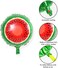 LZYMSZ 12PCS Fruit Vegetable Foil Helium Mylar Balloons, Corn Carrot Orange Tomato Broccoli Strawberry Grape Banana Watermelon Kiwi Party Decoration Supplies for Baby Shower Birthday Christmas Kids Gi
