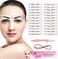 Linkinghome Eyebrow Stencil, 24pcs, Reusable Eyebrow Template With Strap, 3 Min Makeup Tool For Eyebrows.