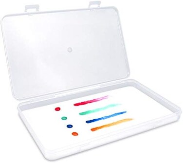 Jucoci Wet Palette Paint Palette for Acrylic Paints Miniatures Paint Pallet Pigment Palette Model Paint Keeps Your Paint Wet for Longer.