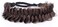 BOBIYA Messy Wide 2 Strands Synthetic Hair Braided Headband Classic Chunky Braid Headband Elastic Stretch Hairpiece Women Girl Beauty Accessory (Brunette Brown.