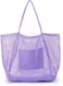 HOXIS Mesh Beach Tote Womens Shoulder Handbag.