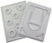 Chistepper 2 Pieces Beading Boards Bead Design Trays Necklace Bracelet Beading Jewelry Design Mats for DIY Jewelry Making.