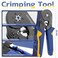 haisstronica Ferrules Crimping Tool Kit Black Ferrule Crimper with 1200pcs Ferrule Wire End Ferrules AWG 23-10 Ferrule Terminals.
