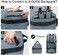 MIER Water Resistant Backpack Duffle Heavy Duty Convertible Duffle Bag with Backpack Straps for Gym, Sports, Travel, Gray, 60L, Heavy Duty Convertible Duffle Bag With Backpack Straps.