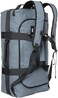 MIER Water Resistant Backpack Duffle Heavy Duty Convertible Duffle Bag with Backpack Straps for Gym, Sports, Travel, Gray, 60L, Heavy Duty Convertible Duffle Bag With Backpack Straps.