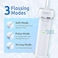 SYNHOPE Water Flosser [Mini Cordless Portable] Oral Irrigator Water Teeth Cleaner Pick, Telescopic Water Tank, 3 ModesIPX7 Waterproof, HomeTravel Water Flossers for Teeth, Braces Bridges Care.