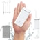 SYNHOPE Water Flosser [Mini Cordless Portable] Oral Irrigator Water Teeth Cleaner Pick, Telescopic Water Tank, 3 ModesIPX7 Waterproof, HomeTravel Water Flossers for Teeth, Braces Bridges Care.