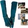 PeSandy Animal Handling Gloves Bite Proof, 60CM Durable Bite Resistant Gloves for Bathing,Grooming,Welding, Handling Dog/Cat/Bird/Snake/Parrot/Lizard/Reptile- Scratch/Bite Resistant Protection Gloves.