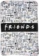 Northwest The Company - Friends TV Show How You Doin'Pivot NYC Fleece Throw Blanket, Soft and Cozy Lightweight Plush Fabric Bed Cover and Room D&eacute;cor - Size 45inx 60in.