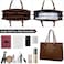 Lubardy Laptop Bag for Women 15. 6 inch Laptop Tote Bag Leather Classy Computer Briefcase.