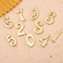 PHD CAKE 10-Count 0-9 Gold Number Birthday Candles, Number One Birthday, Gold Number Candles, Party Celebration, Baby Showers.