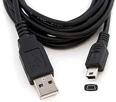 IENZA 10FT USB Cable Cord Wire for Blue Snowball iCEYeti USB Mic Black Out (Check Compatibility.