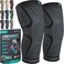 Modvel Knee Braces for Knee Pain WomenMen - 2 Pack Knee Brace for Knee Pain Set, Knee Brace Compression Sleeve, Knee Braces for Knee Pain Meniscus Tear, ACLArthritis Pain Relief - Knee Sleeves.