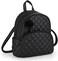 ECOSUSI Mini Backpack Women Leather Small Backpack Purse for Teen Girl Cute Pom Bookbag Travel Shoulder Bag with Charm Tassel.