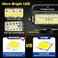 تنسيق WFPOWER: شريط إضاءة LED مغناطيسي للسيارات من WFPOWER، وحدة إضاءة LED كومبو بقوة 48 واط مع قاعدة تثبيت مغناطيسية، إضاءة LED محمولة للضوء الساطع والمركز للتخييم والسيارات وسيارات الدفع الرباعي وال