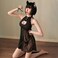 JasmyGirls Sexy Cat Cosplay Lingerie Dress Halloween Kawaii Anime Costume Cute Maid Outfit Japanese Lolita Underwear.