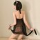 JasmyGirls Sexy Cat Cosplay Lingerie Dress Halloween Kawaii Anime Costume Cute Maid Outfit Japanese Lolita Underwear.
