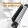 FEECCO FITNESS Jump Rope for Boxing, Cardio, Crossfit, Double Dutch, 1/2 Pound Total Weight, 1/4 Pound Rope, 10 feet Rope Adjustable Length, for Men and Women.