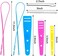 LAIRUILAI 10 Pieces Bodkin Threader Drawstring Threader Set, Including 2 Flexible Plastic Drawstring Threader, 2 Stainless Steel Sewing Loop Turner Hook, 2 Metal Tweezers, 1 Bag, 3 Flat Plastic Thread