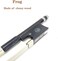 LIEKE Carbon Fiber Violin Bow 4/4 full size lightweight Fiddle Bow (4/4 size, Coffee.