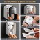 MOPMS Toothpaste Dispenser Wall Mounted for Bathroom Automatic Toothpaste Squeezer for Kids and Adult (Black-1Pcs.