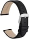 WOCCI Elegant Watch Bands, Genuine Leather Replacement Straps for Men and Women, Band Width 8mm 10mm 12mm 13mm 14mm 16mm 18mm 20mm 22mm.