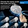 PinWin Shower Head Combo,10 Inch High Pressure Rain Shower Head with 11 Inch Adjustable Extension Arm and 5 Settings Handheld Shower Head Combo,Powerful Shower Spray Against Low Pressure Water with Lo