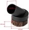 Lamoutor 2Pcs Soft Bristle Vacuum Brush Round Brush Vacuum Attachment Universal Vacuum Dust Brush for Most Vacuum Cleaners Accessories.