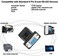 DTECH DB9 to RJ45 Serial Adapter RS232 Female to RJ-45 Female Ethernet Converter Compatible with Standard 9 Pin RS-232 Devices.