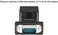 DTECH DB9 to RJ45 Serial Adapter RS232 Male to RJ-45 Female Ethernet Converter Compatible with Standard 9 Pin RS-232 Devices.