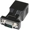 DTECH DB9 to RJ45 Serial Adapter RS232 Male to RJ-45 Female Ethernet Converter Compatible with Standard 9 Pin RS-232 Devices.