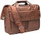 seyfocnia Herren Business Reise Aktentasche Leder Handgemachte Messenger Bag Laptop Tasche.
