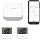 YoLink Smart Wireless Temperature/Humidity Sensor Wide Range for Freezer Fridge Monitoring Pet Cage/Tank Monitoring, App Alerts, Text/SMS, Email Alerts, Works with Alexa IFTTT, 2 Pack - Hub Included.