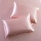 SiinvdaBZX 4Pcs Satin Sheet Set Full Size Ultra Silky Soft Blush Pink Satin Full Bed Sheets with Deep Pocket, 1 Fitted Sheet, 1 Flat Sheet, 2 Envelope Closure Pillowcases.