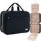 NISHEL Toiletry Bag, Portable Makeup Organizer, Cosmetic Holder for Brushes Set, Full-Sized Shampoo, Conditioner, Accessories.