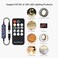 BTF-LIGHTING Mini RF Dimmer Controller 14 Keys for FCOB 3014 5630 5730 3528 LED Strips DC5V/DC12V/DC24V Dimmer Switch Brightness Mode Effect Mode Wireless LED Dimmer Controller(Single Color.